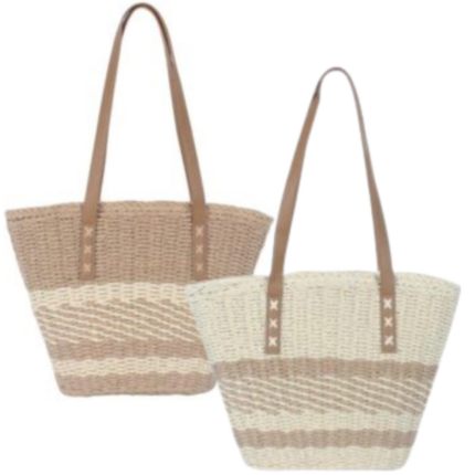 Bolso Señora Rafia 40x28x12cm