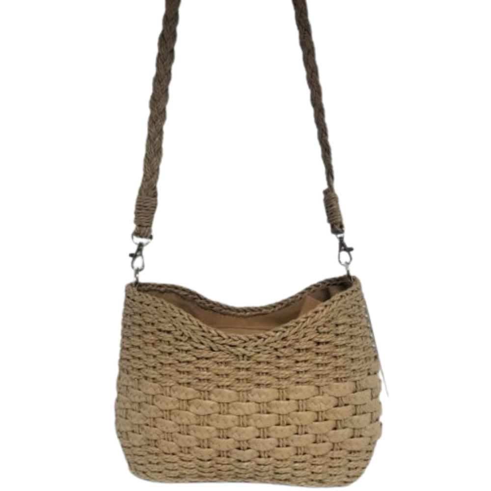 bolso Bolso/Bandolera Señora Rafia 25x19x8cm - Imagen 1