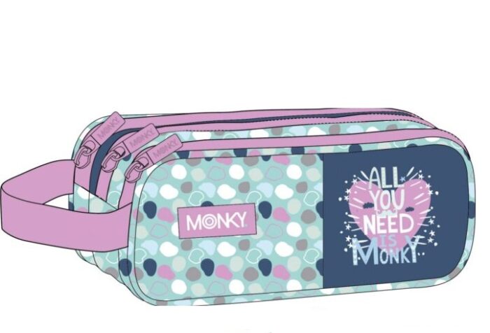 Portatodo Triple All You Need Monky 2,5cm - Imagen 1