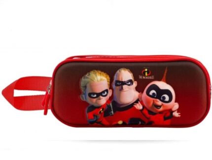 Portatodo 3D Doble Los Increibles 10x22.5x7cm.