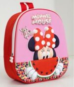 Mochila 3D Minnie Disney 24x29x9.5cm.