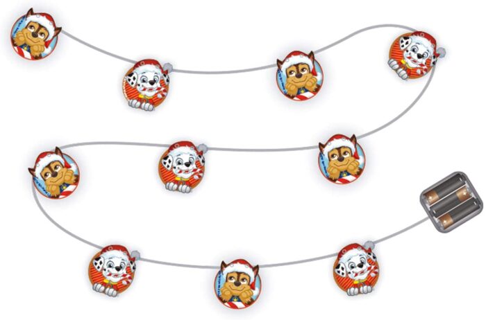 GUIRNALDA DE LUZ CON 10LEDS PATRULLA CANINA - Imagen 1
