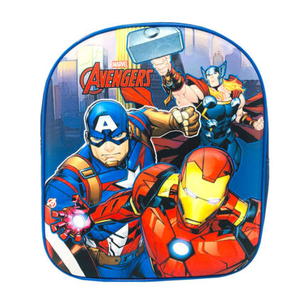Mochila 3D Avengers Marvel 31x25cm.