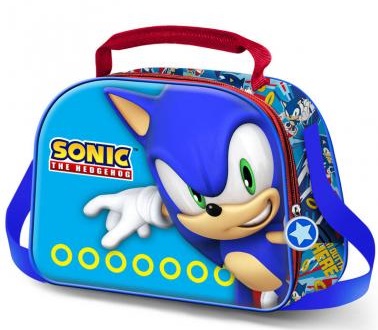 Bolsa portameriendas 3D Fast Sonic