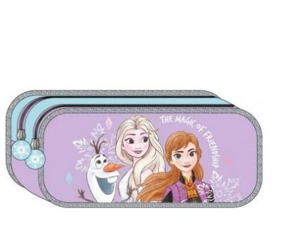 Estuche Portatodo 2 Compartimentos Frozen 22.5 X 8.0 X 10.0 Cm