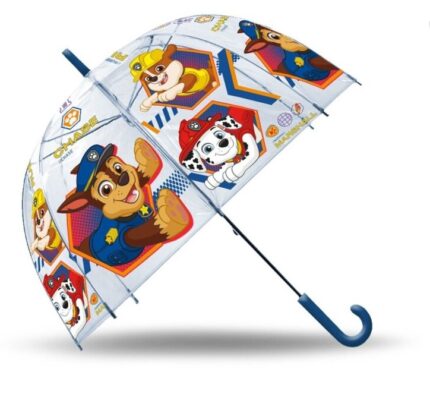 Paraguas Transparente Campana 48Cm Paw Patrol