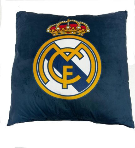 Cojin Velvet Terciopelo Real Madrid 45 cm