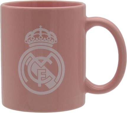 Taza Ceramica Rosa Real Madrid 300ml