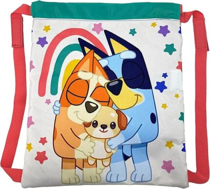 Saco Mochila Bluey 30x35cm