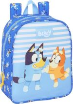 Mochila Infantil Adaptable a Carro BLUEY LET'S PLAY 22x10x27 cm