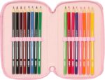 PlumierTriple con 37 Útiles Incluidos, Stitch Ice Cream 12.5x5.5x19.5 cm - Imagen 3