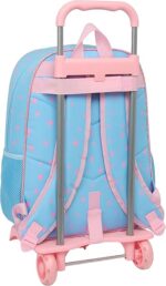 Mochila Escolar con Carro STITCH HAPPY 33x14x42 cm - Imagen 2