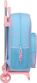 Mochila Escolar con Carro STITCH HAPPY 33x14x42 cm - Imagen 3