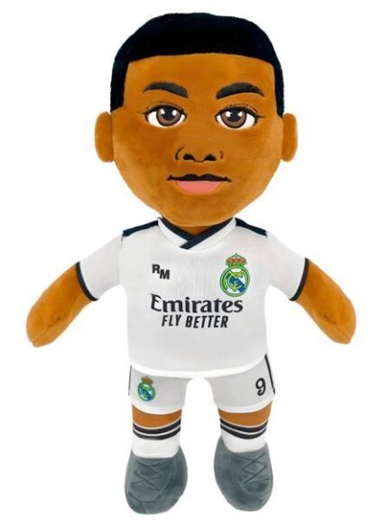 Peluche Mbappe Real Madrid 25 cm.