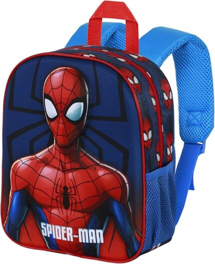 Mochila 3D Elite Marvel Spiderman Solid 26 x 31 cm