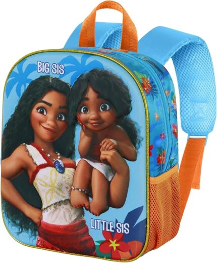 Mochila 3D Elite Disney Vaiana Sisters 26 x 31 cm
