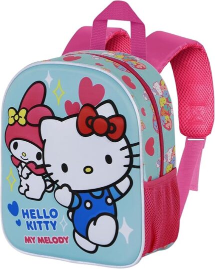 Mochila 3D Elite Sanrio Hello Kitty Friendship 25 x 30 cm