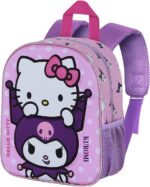 Mochila 3D Elite Sanrio Hello Kitty Playful 25 x 30 cm