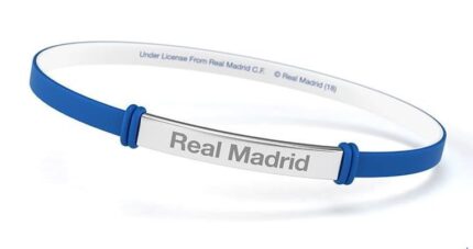 PULSERA FASHION JUNIOR AZUL EN CAJA REAL MADRID