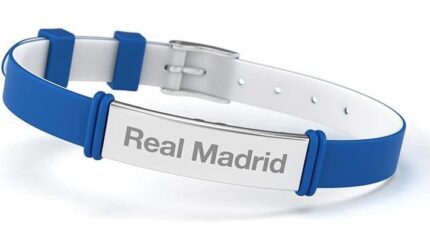 PULSERA FASHION ADULTO AZUL EN CAJA REAL MADRID