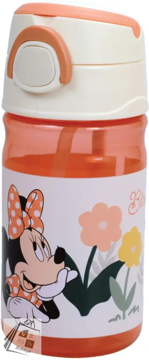 Botella Con pajita Sin BPA Minnie Disney 350ml.
