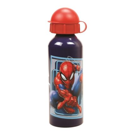 Botella Aluminio Spiderman 520 ml
