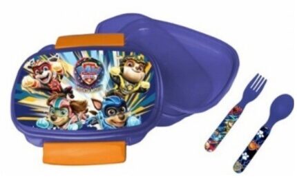 Sandwichera con cubiertos Paw Patrol