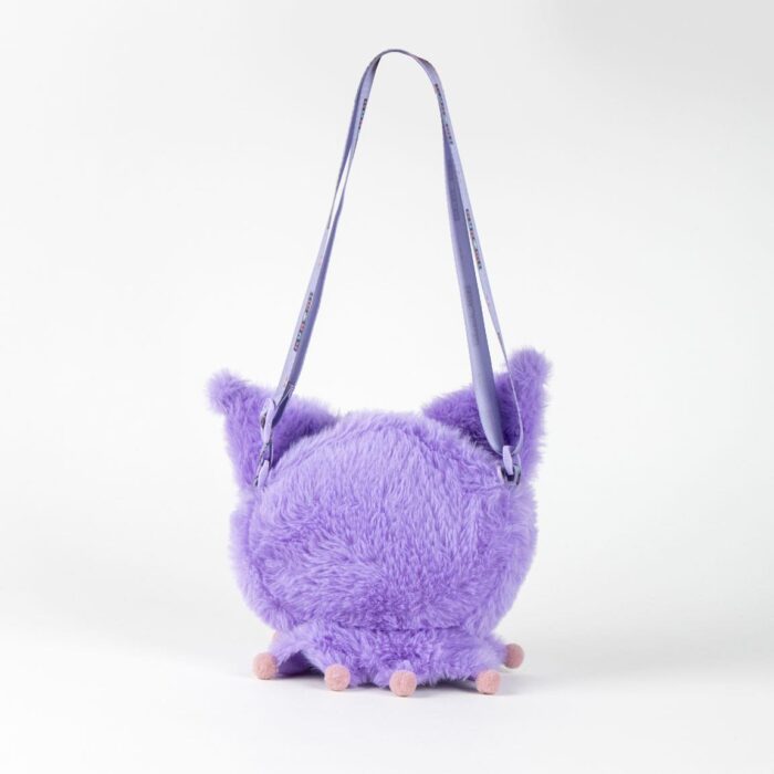 Bolso Peluche Kuromi 14x12x4cm. - Imagen 2