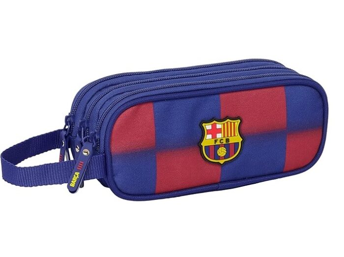 Portatodo Triple F.C.Barcelona 21x7x8.5cm. - Imagen 1