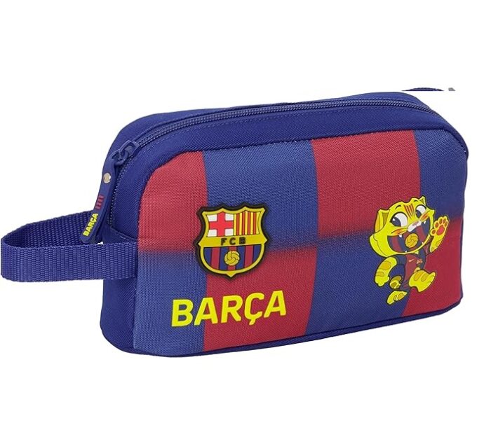 Porta Desayunos Térmico, F.C.Barcelona Portatodo, Porta Comida, Recreo, 21.5x6.5x12 cm - Imagen 1