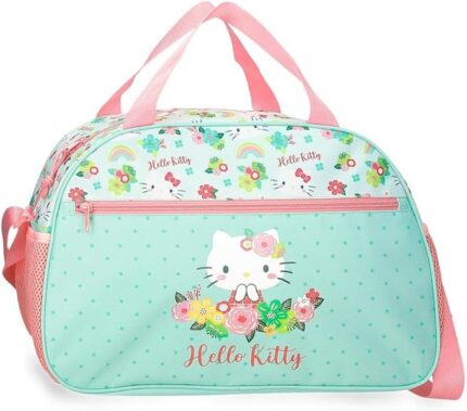Bolsa De Viaje Hello Kitty 40x25x18cm..