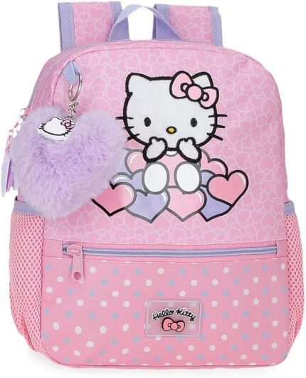 Mochila Infantil Hello Kitty 23x28x10cm.