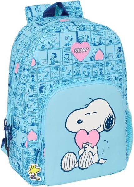 Mochila Adaptable a Carro Snoopy 46cm.