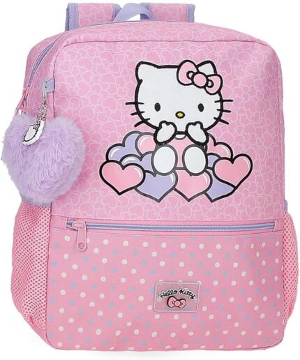 Mochila Infantil Hello Kitty 27x33x11cm.