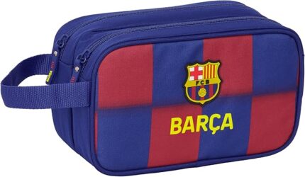 Neceser Escolar F.C.Barcelona Adaptable a Carro, 26x12.5x15 cm