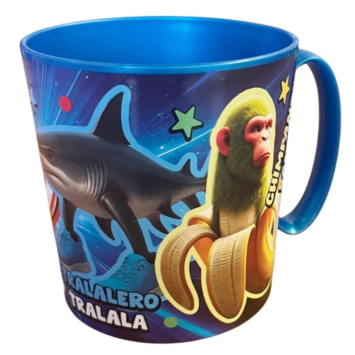 Taza Micro. 390ml Italian Brainrot - Imagen 1