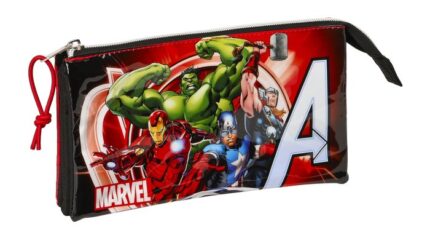 Portatodo Triple Avengers Infinity 22x3x12Cm