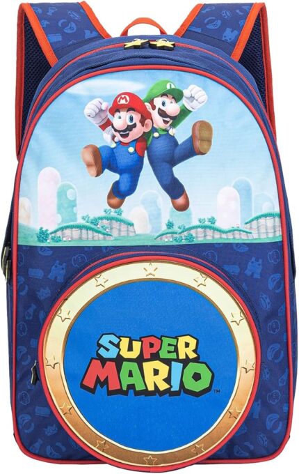 Super Mario mochila Doble compartimento
