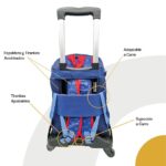 Mochila Super Mario Doble Compartimento + Carro Toybags 360º - Imagen 2