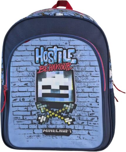 Mochila Minecraft Hostile compartimento