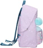 Mochila para portátil Disney Lovely Stitch Adaptable a Carro Morado 31,5x44x15 cm - Imagen 2
