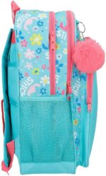 Mochila para portátil Disney Aloha Stitch Doble Compartimento Azul 30x40x13 cm - Imagen 2