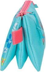Estuche Triple Disney Aloha Stitch Azul 22x12x5 cm - Imagen 2