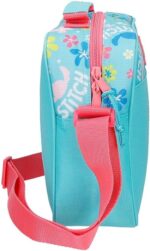 Bolso Bandolera Disney Aloha Stitch Azul 23x20x9 cm - Imagen 2