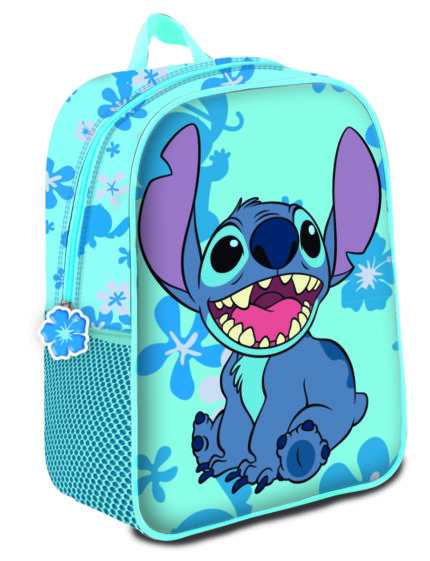 Mochila Mediana 3D Stitch Ibiscus Boy 31Cm