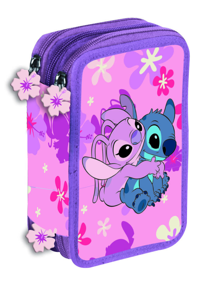 Plumier 3 Crem. Stitch Ibiscus Girl - Imagen 1