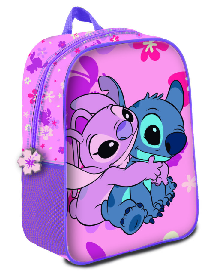 Mochila Mediana 3D Stitch Ibiscus Gir 31Cm - Imagen 1