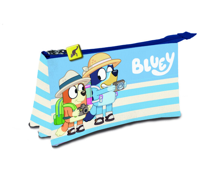 Portatodo Triple Bluey Turist 24X20Cm - Imagen 1