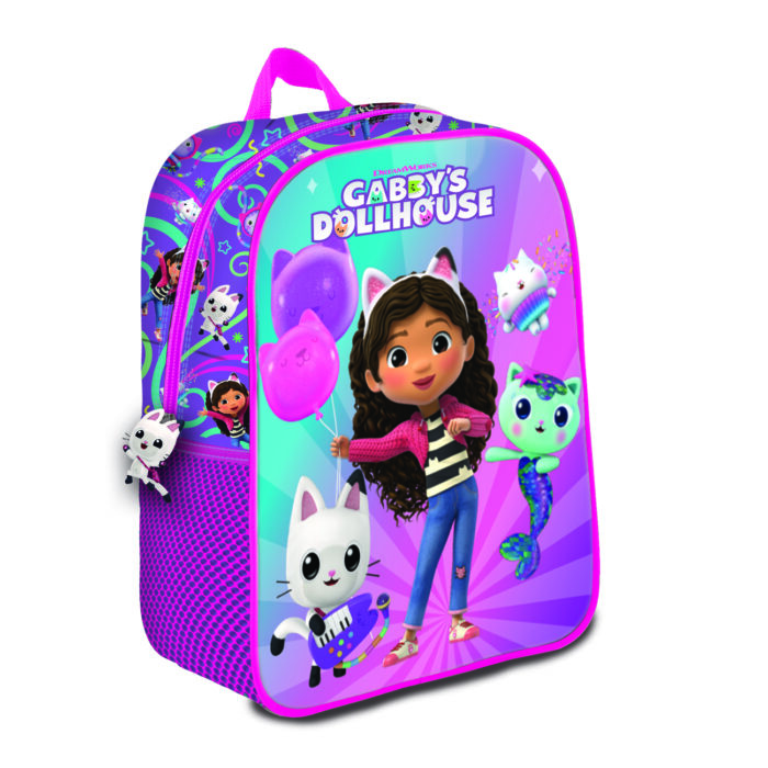 Mochila Mediana 3D Gabby Doll Dance 31Cm - Imagen 1