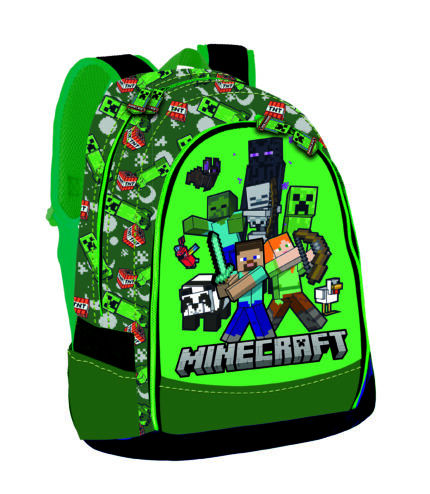 Mochila Grande Minecraft  44Cm